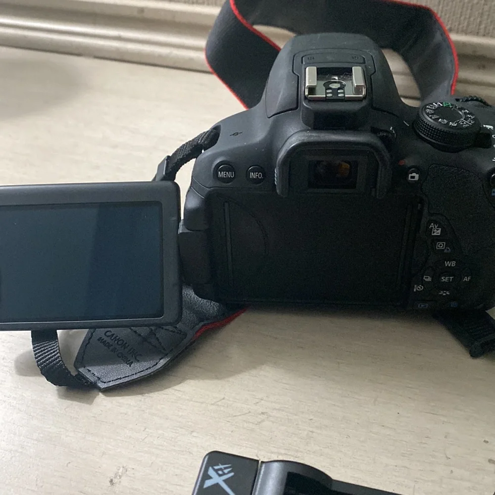Canon t5i with 18-55 mm lens